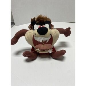 NWT VTG 1998 TAZ Tazmanian Devil Looney Tunes Plush Stuffed Russell Stover 8"